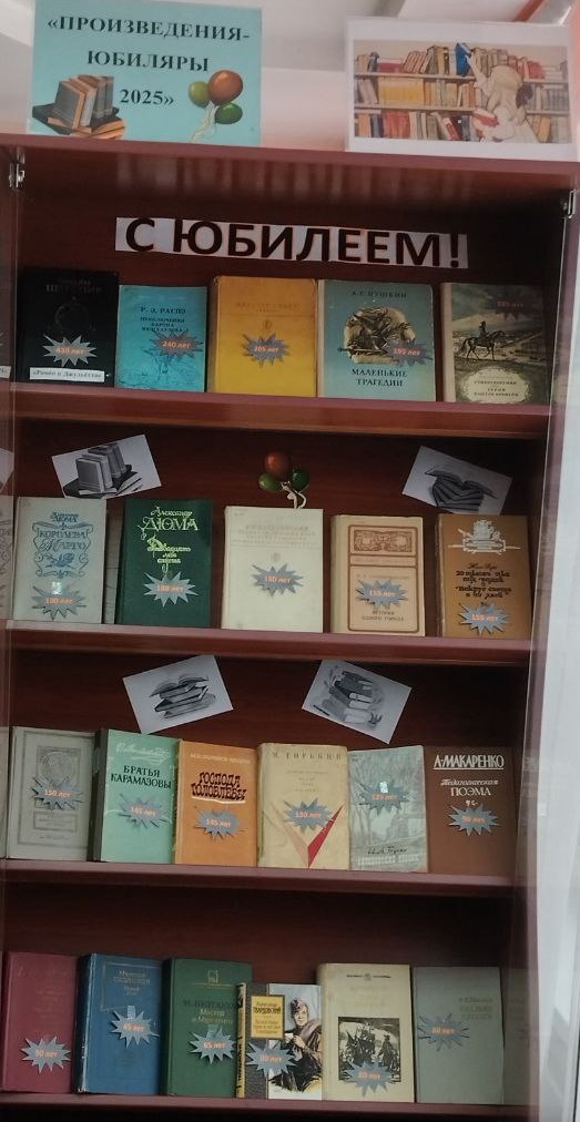 книги юбиляры 2025 2